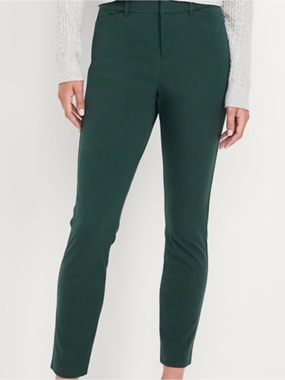 Old Navy Dark Green Pixie Pants